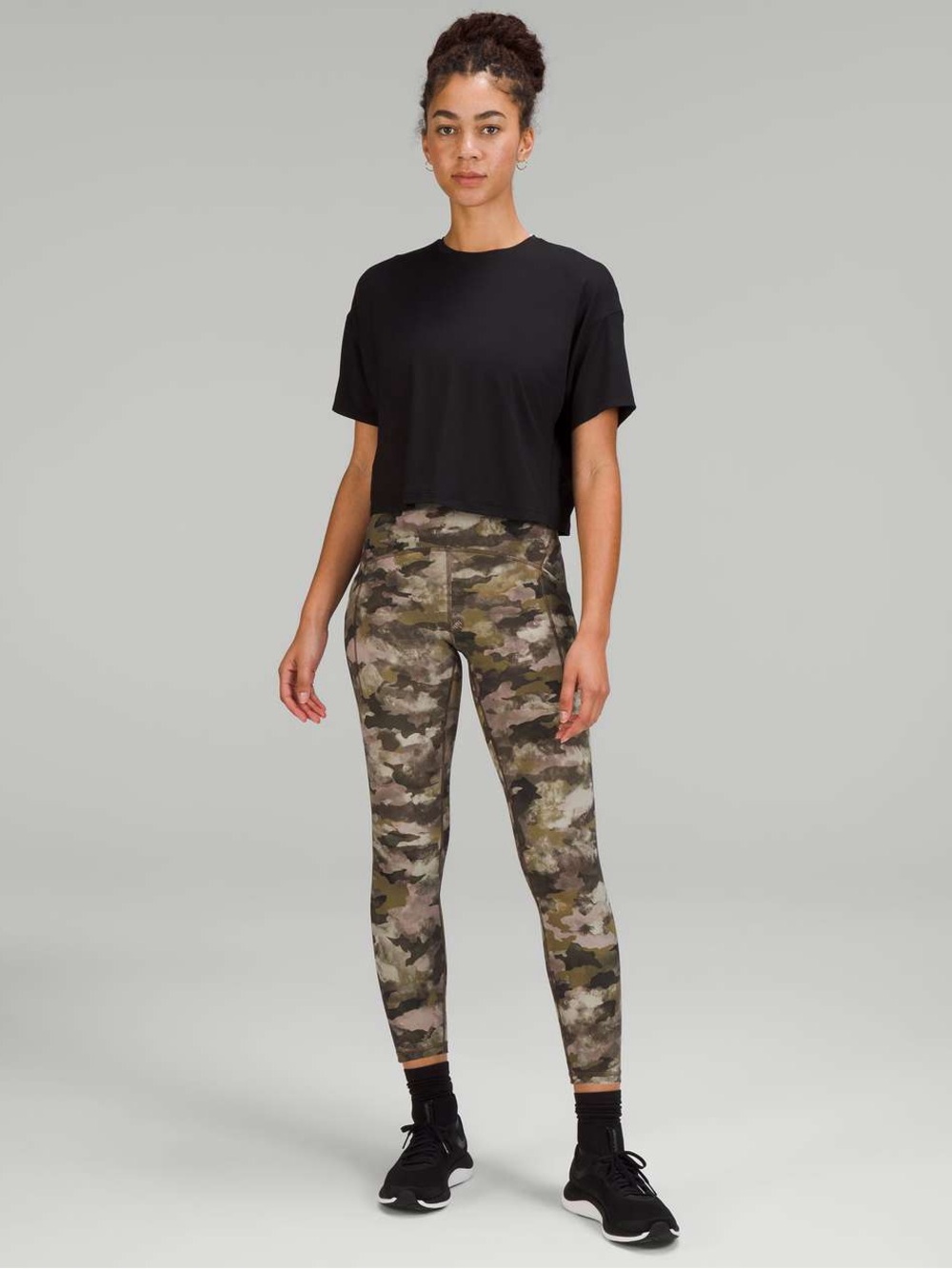 Lululemon Camo High-Rise Leggings - with pockets